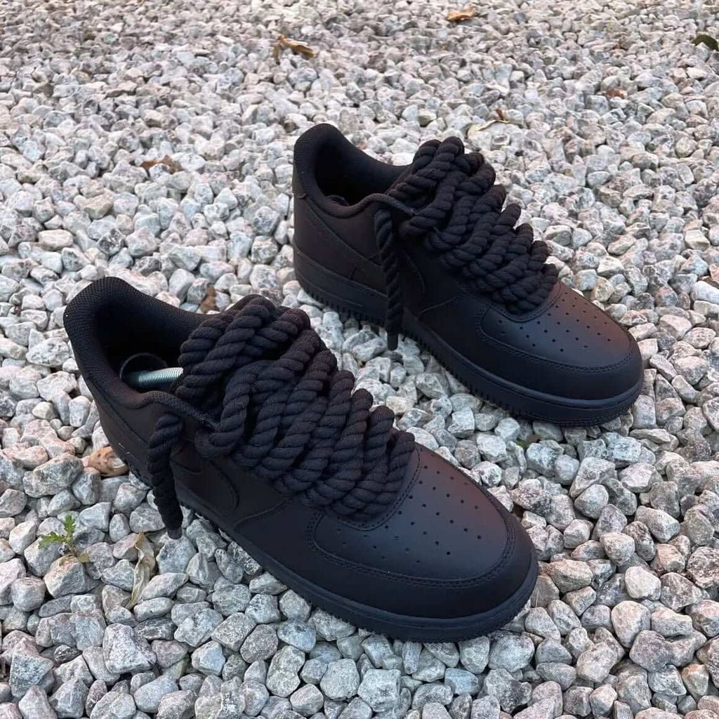 Black Nike Air Force 1 size 38-45 available in Ghana - sneaker Daisy 