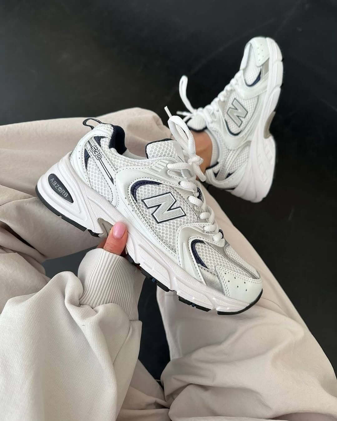 White New balance 530 size 37-45 available in Ghana - sneaker Daisy 